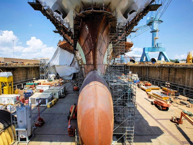Dünya'nın en pahalı uçak gemisi USS Gerald R. Ford galerisi resim 4