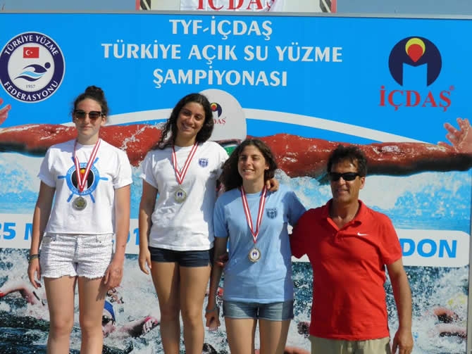 Türkiye açık yüzme şampiyonası Çanakkale boğazında yapıldı galerisi resim 8