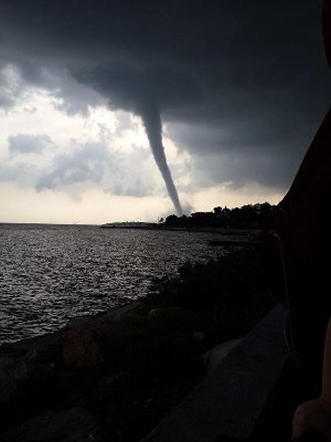 Marmara Denizi'nde korkutan hortum galerisi resim 7