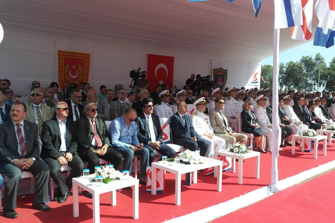 'IŞIN' adlı gemi törenle denize indirildi galerisi resim 10