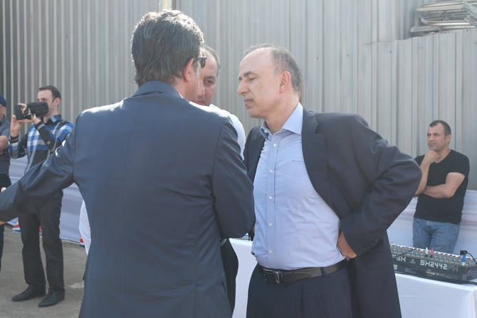 'IŞIN' adlı gemi törenle denize indirildi galerisi resim 34