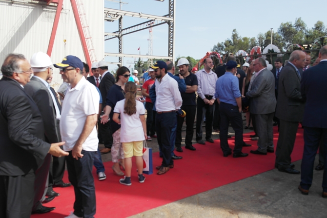 'IŞIN' adlı gemi törenle denize indirildi galerisi resim 36