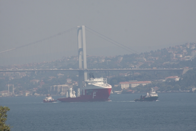 Buzkıran Gemisi İstanbul Boğazında galerisi resim 14