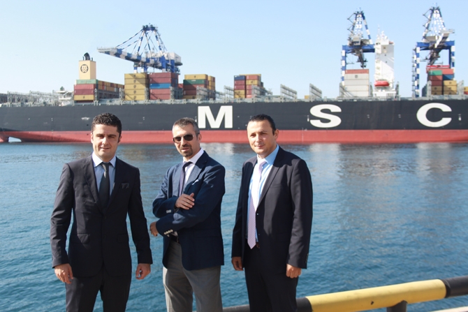 MSC LONDON Ambarlı Limanı'na demirledi galerisi resim 10