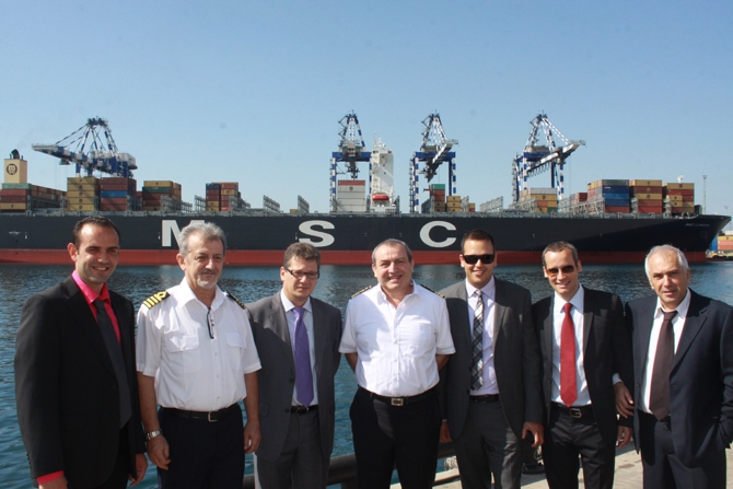 MSC LONDON Ambarlı Limanı'na demirledi galerisi resim 17