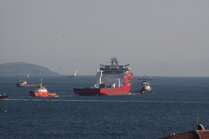 Platform destek gemisi İstanbul Boğazı’ndan geçti galerisi resim 11