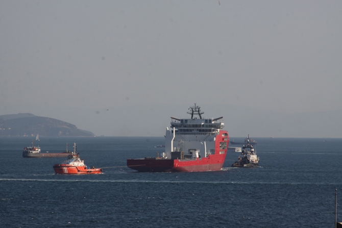 Platform destek gemisi İstanbul Boğazı’ndan geçti galerisi resim 12