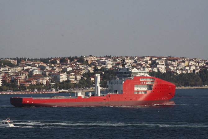 Platform destek gemisi İstanbul Boğazı’ndan geçti galerisi resim 3