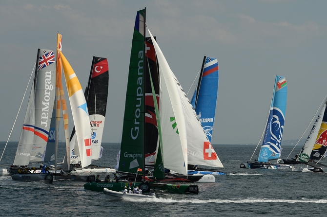 İstanbul'da Extreme Sailing Series heyecanı başladı galerisi resim 2