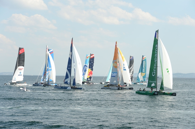 İstanbul'da Extreme Sailing Series heyecanı başladı galerisi resim 3