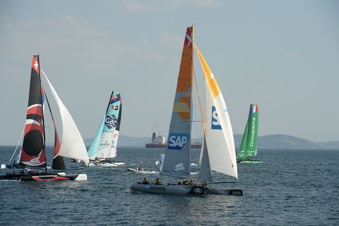 İstanbul'da Extreme Sailing Series heyecanı başladı galerisi resim 8