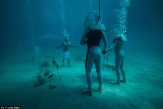 Bora Bora Adası'nda denizin altında düğün! galerisi resim 4