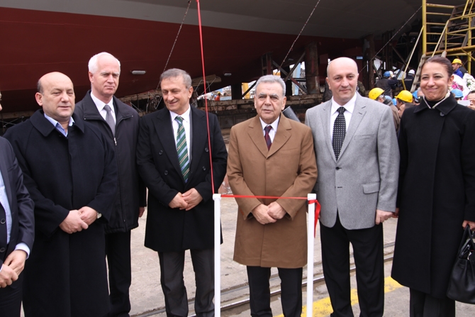 Çeksan Tersanesi 'Hasan Tahsin' feribotunu denize indirdi galerisi resim 29