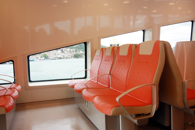 İstanbul Şehir Hatları yeni gemilerine kavuştu galerisi resim 10