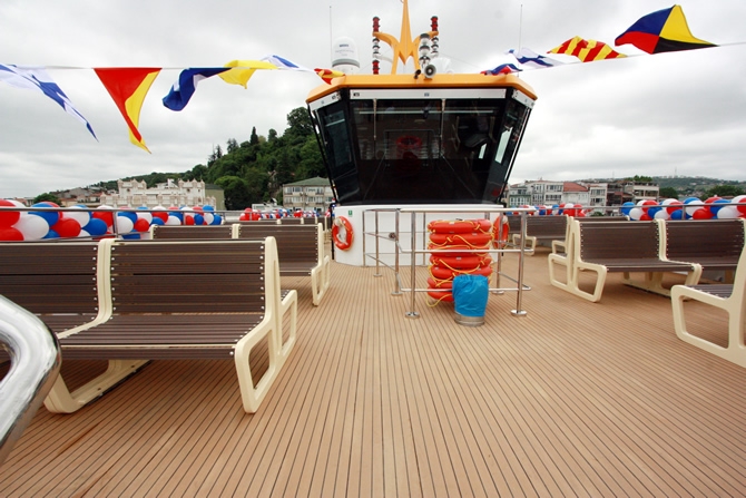 İstanbul Şehir Hatları yeni gemilerine kavuştu galerisi resim 16