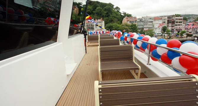 İstanbul Şehir Hatları yeni gemilerine kavuştu galerisi resim 17