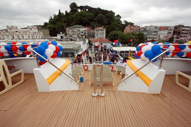 İstanbul Şehir Hatları yeni gemilerine kavuştu galerisi resim 18