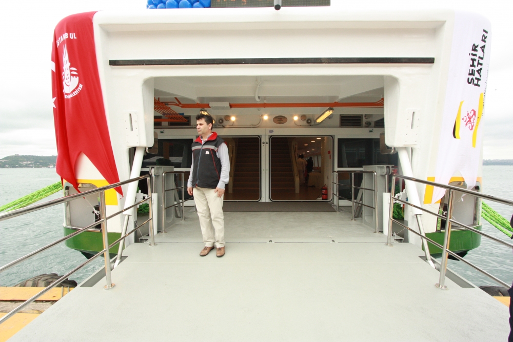 İstanbul Şehir Hatları yeni gemilerine kavuştu galerisi resim 26