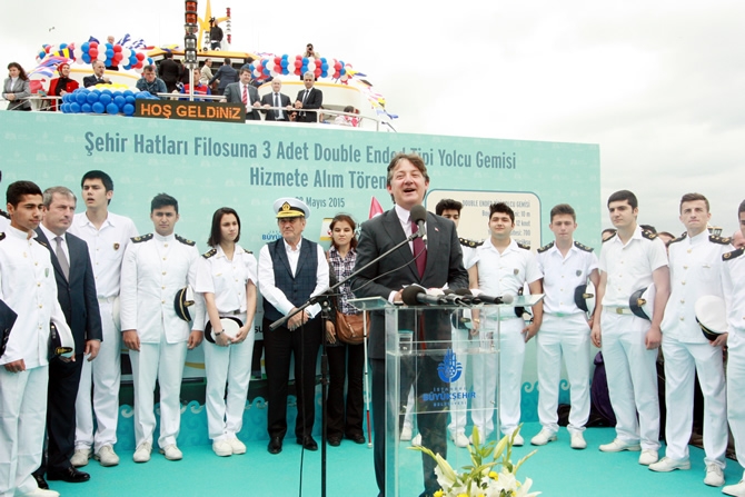 İstanbul Şehir Hatları yeni gemilerine kavuştu galerisi resim 27