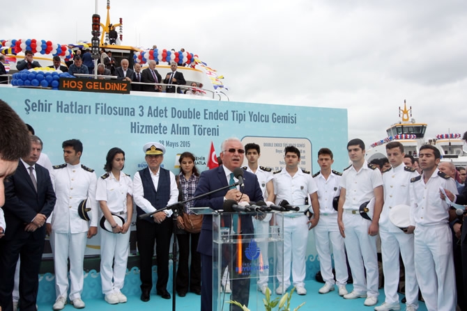 İstanbul Şehir Hatları yeni gemilerine kavuştu galerisi resim 28