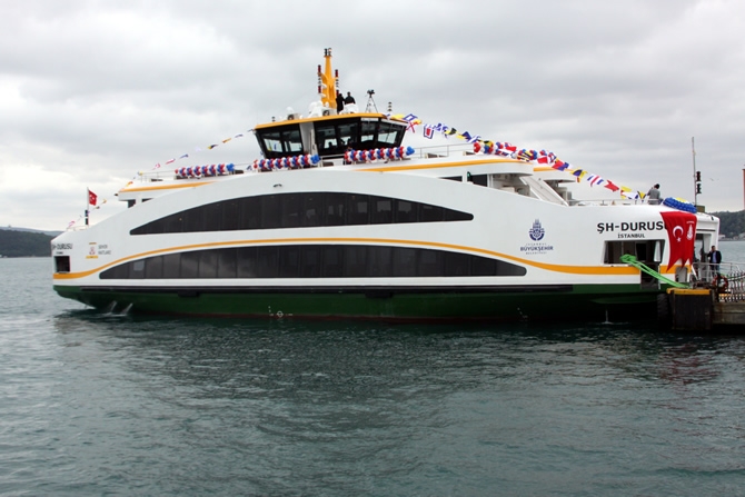 İstanbul Şehir Hatları yeni gemilerine kavuştu galerisi resim 3