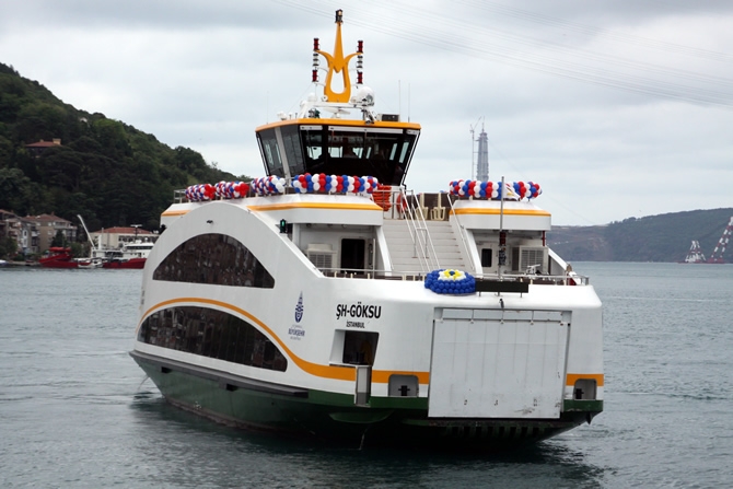 İstanbul Şehir Hatları yeni gemilerine kavuştu galerisi resim 31