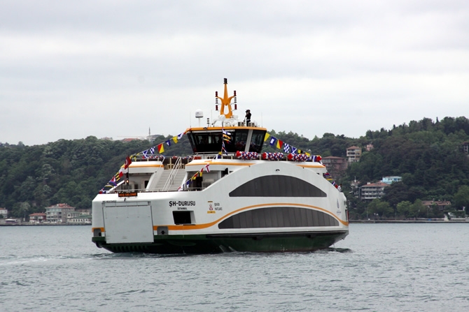 İstanbul Şehir Hatları yeni gemilerine kavuştu galerisi resim 33