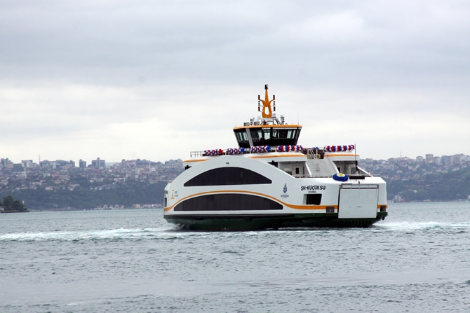 İstanbul Şehir Hatları yeni gemilerine kavuştu galerisi resim 34