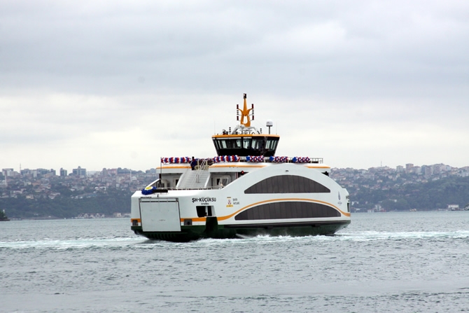 İstanbul Şehir Hatları yeni gemilerine kavuştu galerisi resim 35