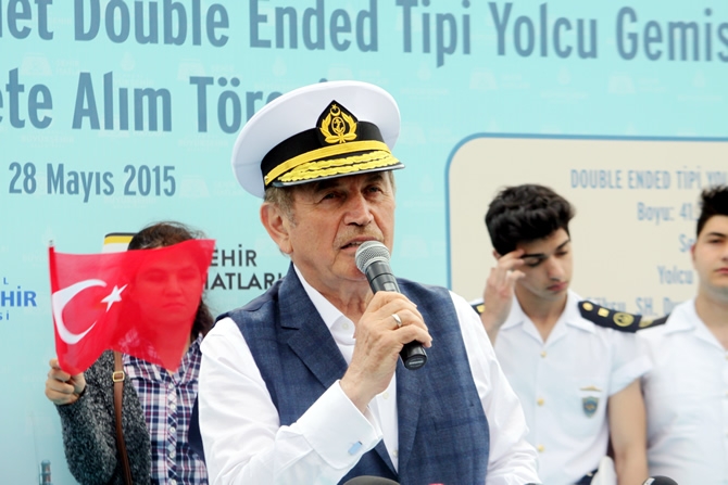 İstanbul Şehir Hatları yeni gemilerine kavuştu galerisi resim 39