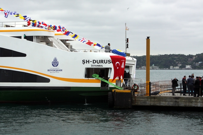 İstanbul Şehir Hatları yeni gemilerine kavuştu galerisi resim 4