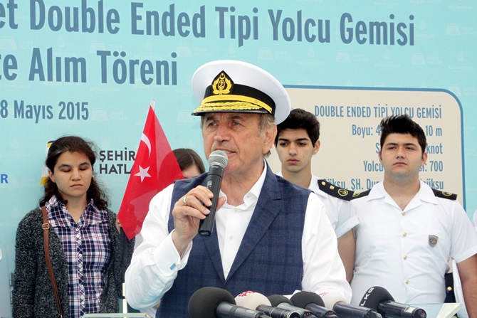 İstanbul Şehir Hatları yeni gemilerine kavuştu galerisi resim 40