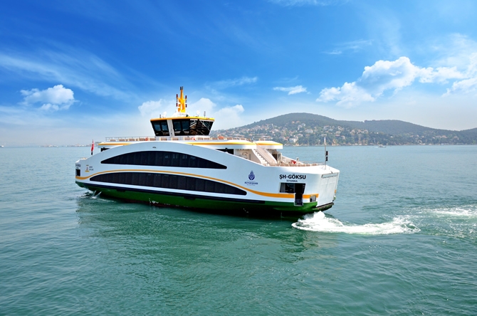 İstanbul Şehir Hatları yeni gemilerine kavuştu galerisi resim 44