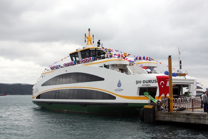 İstanbul Şehir Hatları yeni gemilerine kavuştu galerisi resim 6