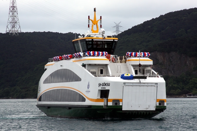 İstanbul Şehir Hatları yeni gemilerine kavuştu galerisi resim 7