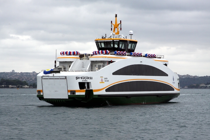 İstanbul Şehir Hatları yeni gemilerine kavuştu galerisi resim 8