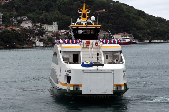 İstanbul Şehir Hatları yeni gemilerine kavuştu galerisi resim 9