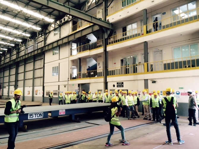 Avrupa Denizciler Sedef Tersanesi'ni gezdi galerisi resim 7