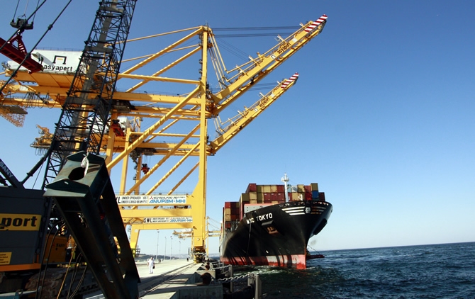 Asyaport'ta ilk gemi heyecanı galerisi resim 12