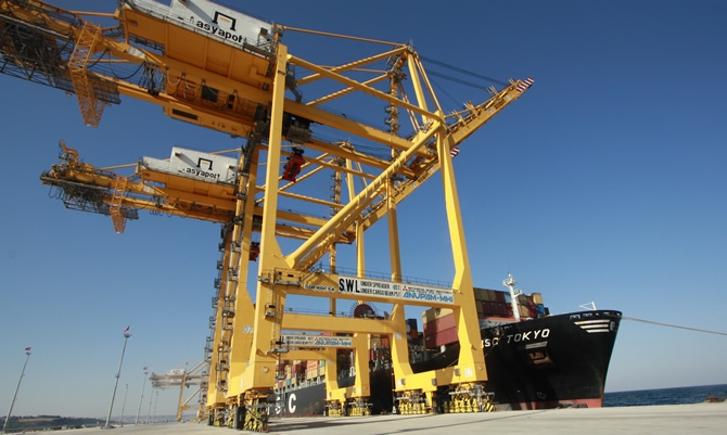 Asyaport'ta ilk gemi heyecanı galerisi resim 14