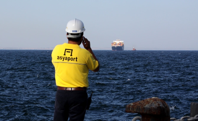 Asyaport'ta ilk gemi heyecanı galerisi resim 17