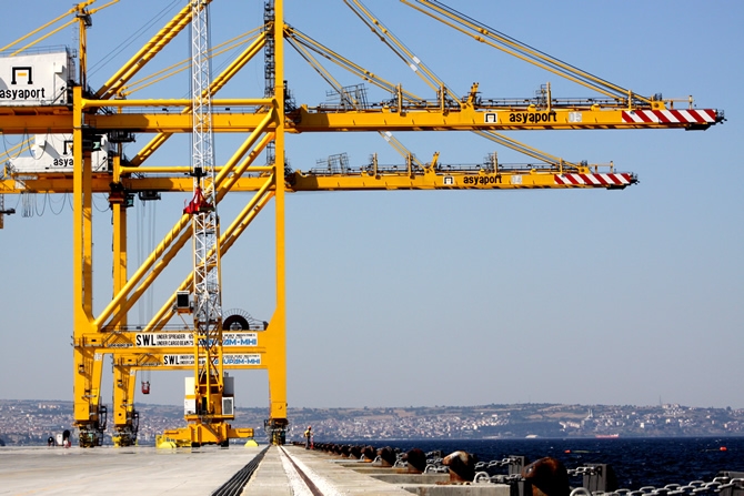 Asyaport'ta ilk gemi heyecanı galerisi resim 36