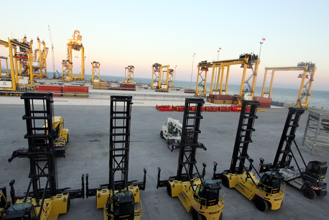 Asyaport'ta ilk gemi heyecanı galerisi resim 47