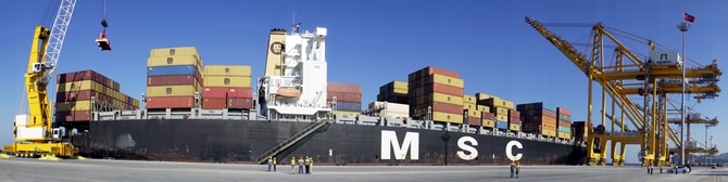 Asyaport'ta ilk gemi heyecanı galerisi resim 7