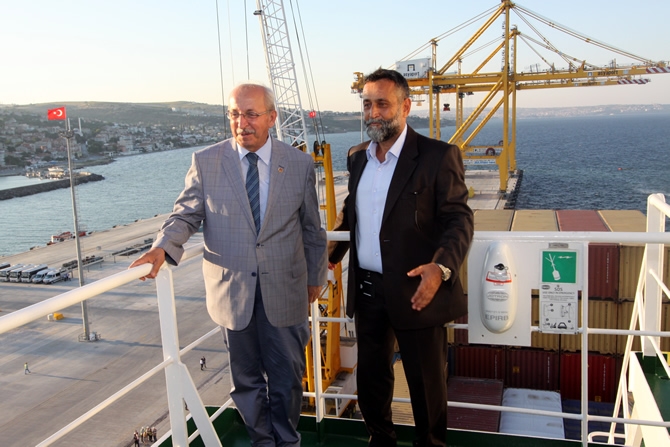 Asyaport'ta ilk gemi heyecanı galerisi resim 75