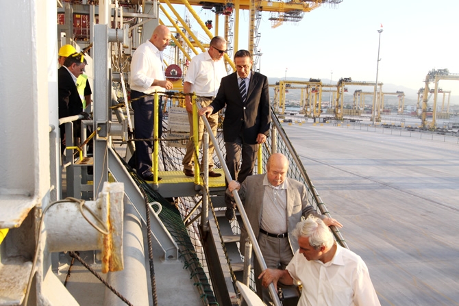 Asyaport'ta ilk gemi heyecanı galerisi resim 81