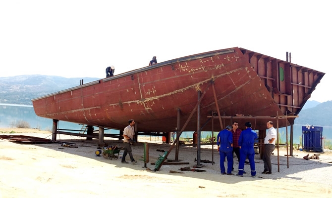 Yütek'ten Ermenek'e yolcu teknesi galerisi resim 1