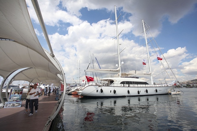 BoatShow tekneleri bir Defile yaptı galerisi resim 5