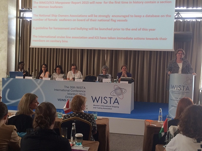 Kadın denizcilerin düzenlediği Uluslararası WISTA Konferansı sona erdi galerisi resim 1