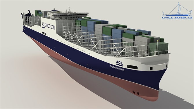 Çin'in inşa ettiği dünyanın en büyük Con-Ro gemisi sefere başlıyor galerisi resim 6